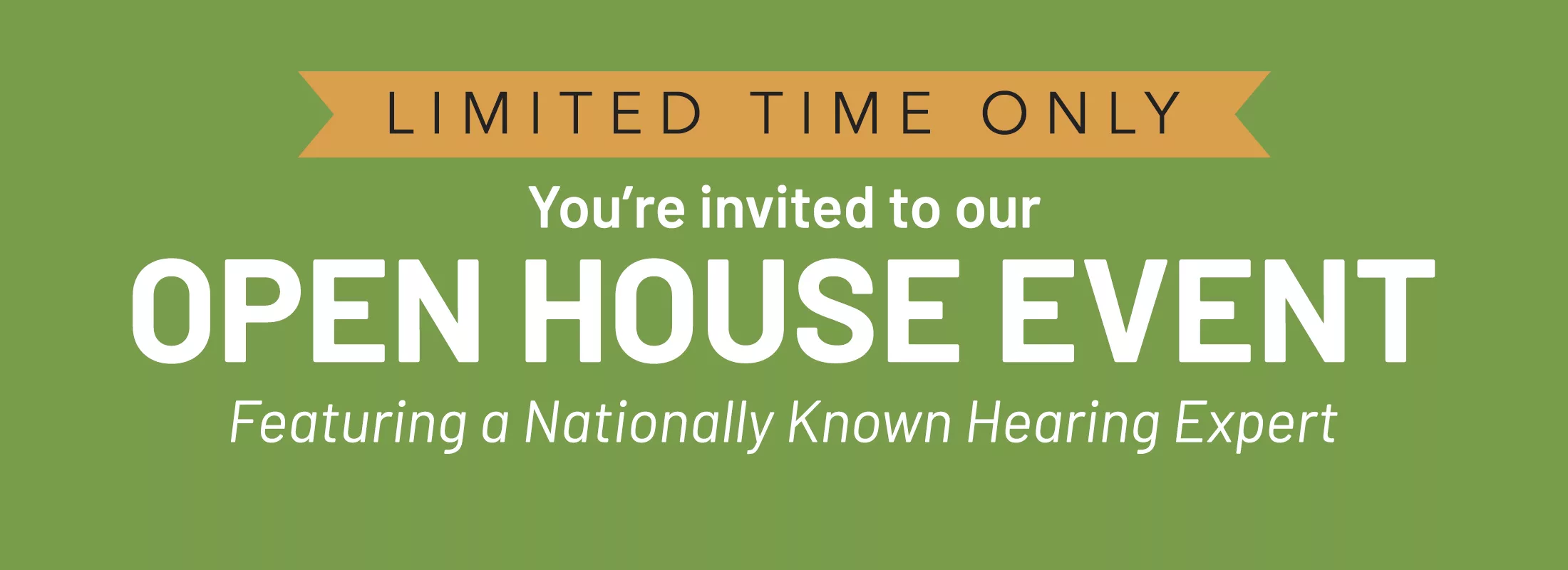 You're Invited to our Special Event!
